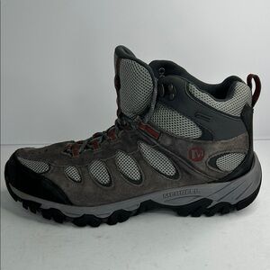 Merrell Men's Black and Gray Athletic Shoes